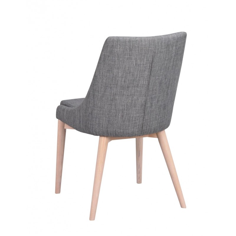 RO Be Dining Chair Dark Grey/White Pigmented